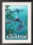 Visit The Aquarium - Leopard Shark, C.2009 by Lantern Press Limited Edition Print