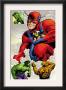 Marvel: Monsters On The Prowl #1 Group: Hulk, Thing, Giant Man And Beast by Duncan Fegredo Limited Edition Print