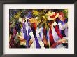 Girls In The Open by Auguste Macke Limited Edition Pricing Art Print