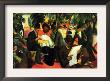 Garden Restaurant by Auguste Macke Limited Edition Pricing Art Print