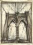 Embellished Brooklyn Bridge by Ethan Harper Limited Edition Print