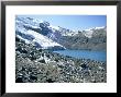 Lake Auzangatelocha & Glacier Snout Of Mount Ausengate Cordillera Vilcanota, Peru by Michael Brown Limited Edition Print