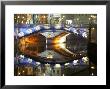 Triple Bridge At Night, Slovenia by David Clapp Limited Edition Print