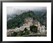 Town View With Fog, Positano, Amalfi Coast, Campania, Italy by Walter Bibikow Limited Edition Pricing Art Print