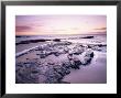 Sunrise Over North Sea From Bamburgh Beach, Bamburgh, Northumberland, England, United Kingdom by Lee Frost Limited Edition Pricing Art Print