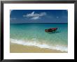 Moored Boat, Grand Anse Beach, Grenada, Caribbean by John Miller Limited Edition Print