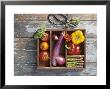 Vegetables In Wooden Crate by James Carrier Limited Edition Print