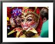 Person In Venetian Mask, New Orleans Mardi Gras by Ray Laskowitz Limited Edition Print