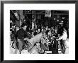 Man On Horse In Bar During Reenactment Of Killing In James Butler Wild Bill Hickok By Jack Mccall by Alfred Eisenstaedt Limited Edition Print
