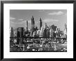 New York City Skyline And Brooklyn Bridge, 1948 by Andreas Feininger Limited Edition Print