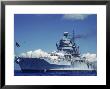 Warship During Us Navy Manuevers Off Hawaii by Carl Mydans Limited Edition Print