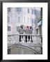 Gondoliers Chatting On Bridge, Near San Marco, Venice, Veneto, Italy by Lee Frost Limited Edition Print