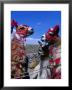 Llamas In Full Dress From The Alto Plano (High Plain) Region, Puno, Peru by Wes Walker Limited Edition Print