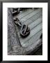 Close Up Of A Large Anchor And Chain On A Dock, New York, New York by Todd Gipstein Limited Edition Print
