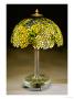 A Fine Laburnum Leaded Glass And Bronze Table Lamp by Tiffany Studios Limited Edition Print