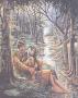 Couple And Creek by Jonnie Kostoff Limited Edition Pricing Art Print