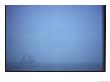 A Schooner Ship Sails Through Dense Fog Off The Coast Of New England by Todd Gipstein Limited Edition Print