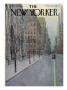 The New Yorker Cover - March 16, 1957 by Arthur Getz Limited Edition Print
