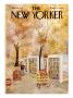 The New Yorker Cover - October 18, 1976 by Charles E. Martin Limited Edition Print