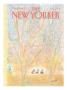 The New Yorker Cover - December 5, 1983 by Jean-Jacques Sempé Limited Edition Pricing Art Print