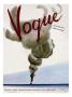Vogue Cover - December 1936 by Jean Pages Limited Edition Pricing Art Print