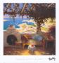 Bodrum Leyla's Terrace by Berc Ketchian Limited Edition Print