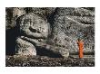 Buddhist Monk And Reclining Buddha by Steve Mccurry Limited Edition Print