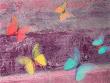 Schmetterling Mauve by Lente Louisa Limited Edition Pricing Art Print
