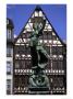 The Lady Of Justice And Her Scales In The Old Section Of Frankfurt, Germany by Taylor S. Kennedy Limited Edition Print
