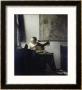 The Lute Player by Jan Vermeer Limited Edition Print