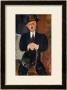 Seated Man (Leaning On A Cane), 1918 by Amedeo Modigliani Limited Edition Print