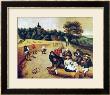 The Harvester's Meal by Pieter Brueghel The Younger Limited Edition Print