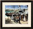 The Departure Of The Folkestone Ferry From Boulogne, 1869 by Edouard Manet Limited Edition Print