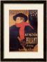 Ambassadeurs: Aristide Bruant, 1892 by Henri De Toulouse-Lautrec Limited Edition Print