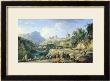 The Construction Of A Road, 1774 by Claude Joseph Vernet Limited Edition Pricing Art Print