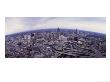 Aerial Of Skyline Of Atlanta, Ga by Mark Segal Limited Edition Print