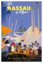 Pan Am, Fly To Nassau By Clipper by M. Von Arenburg Limited Edition Print