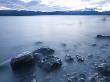 Timed Exposure Of Kluane Lake Near Burwash Landing  Yukon by Robert Postma Limited Edition Print