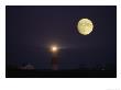 Moon Shines Above The Sankaty Head Lighthouse, Nantucket Island, Massachusetts by James L. Stanfield Limited Edition Print
