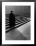 Italian Catholic Priest Majestically Descending Stairs by Alfred Eisenstaedt Limited Edition Print