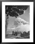 Spectators Viewing Eruption Of Volcano Mount Vesuvius by George Rodger Limited Edition Print