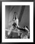 Members Of The Us Women's Ski Team Practicing Gymnastics To Get Ready For The Ski Season by Peter Stackpole Limited Edition Print