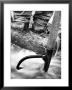 Log Driver's Feet Using A Peavey, To Control Lumber Floating Down River Headed For Paper Mill by Margaret Bourke-White Limited Edition Print