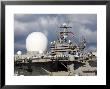 Sea Based X-Band Radar And The Uss Abraham Lincoln by Stocktrek Images Limited Edition Print