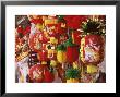 Red And Yellow Lanterns For Sale At Chinese Lantern Shop In Georgetown, Penang, Malaysia by Charcrit Boonsom Limited Edition Print