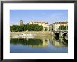 Quai Victor Augagneur On River Rhone, Lyon, Rhone Valley, France, Europe by David Hughes Limited Edition Pricing Art Print