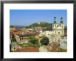 Rooftops And St. Michael's Church, Brno, Czech Republic, Europe by Upperhall Ltd Limited Edition Print