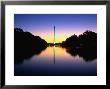 An Illuminated Washington Monument Reflects In The Reflecting Pool, Washington D.C, Usa by Rob Blakers Limited Edition Print