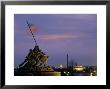 Iwo Jima Monument And Skyline Of D.C. At Night, Washington, D.C. by Kenneth Garrett Limited Edition Print