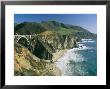 The Beach And Shoreline Along Highway 1 Near Bixby Bridge by Phil Schermeister Limited Edition Print